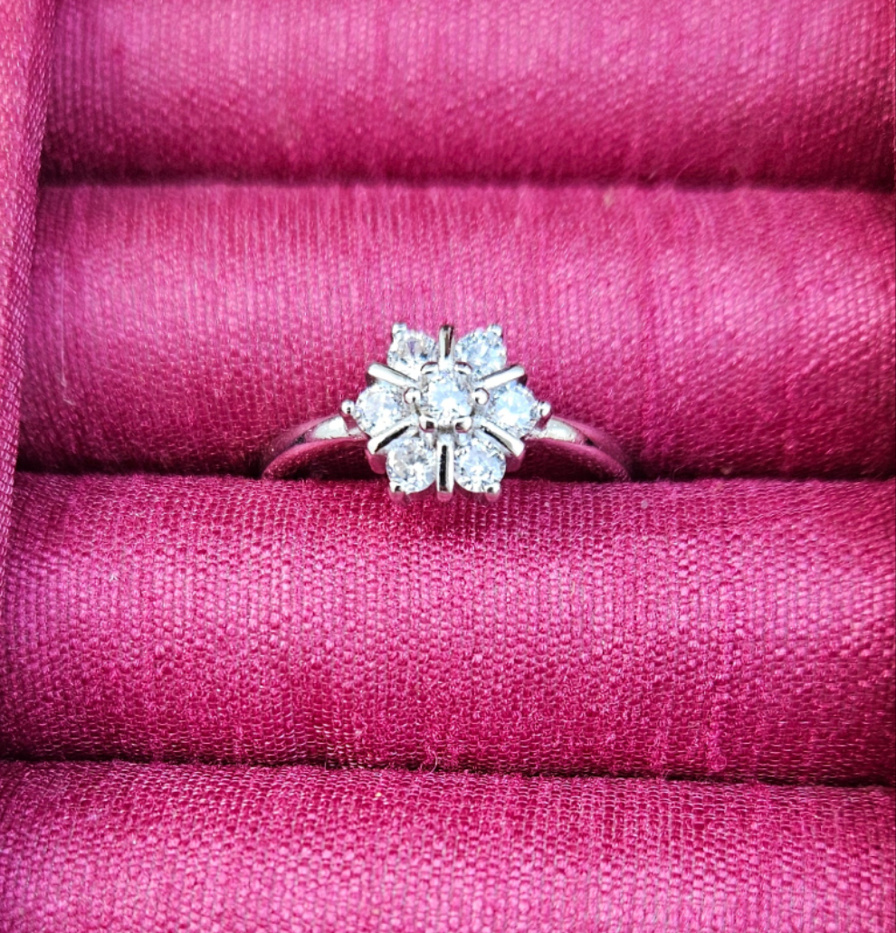 Flora Silver Ring