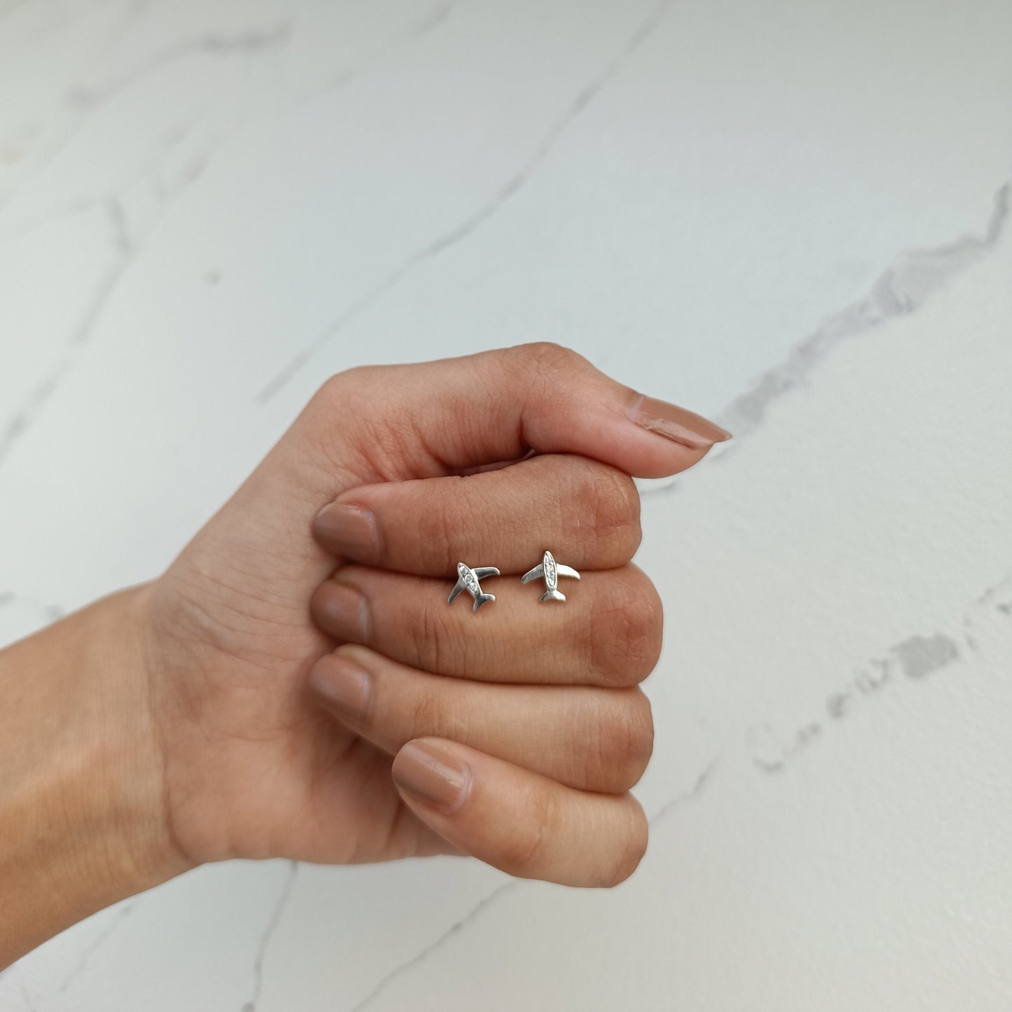 Wanderlust Airplane Earring