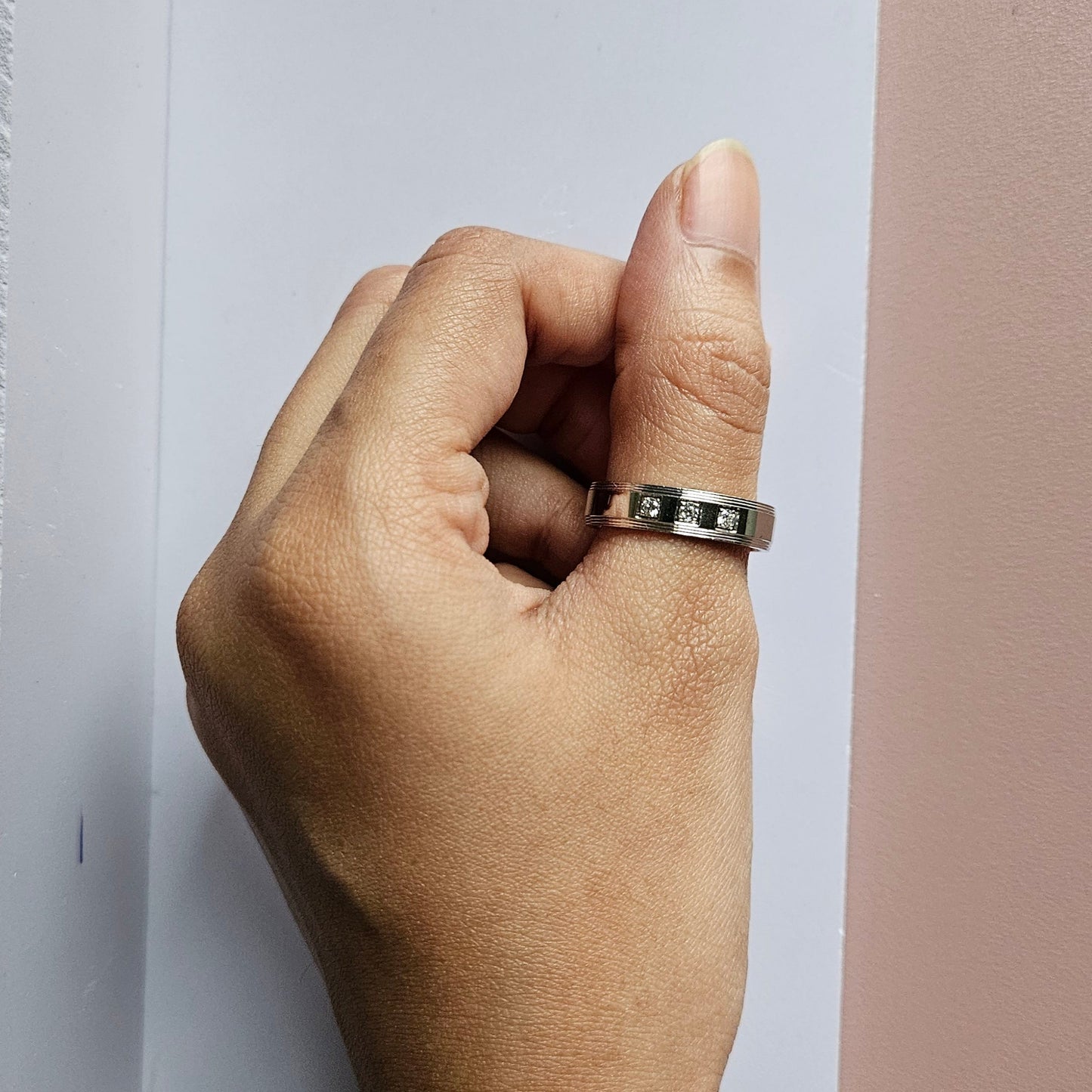Jade Men's Silver Ring