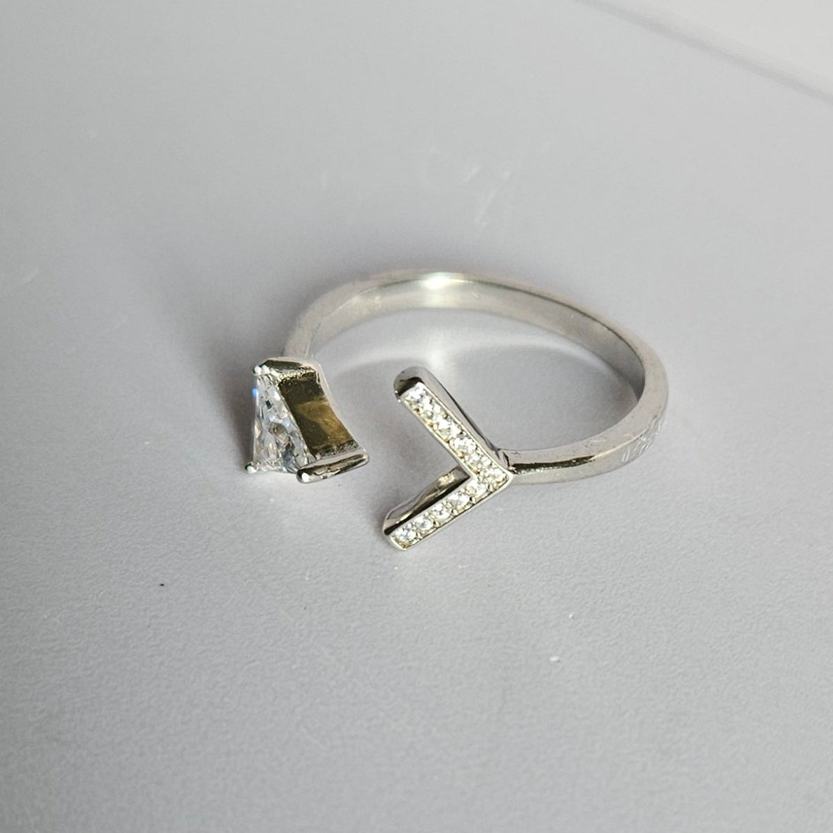 Into your Heart-Arrow Silver Ring