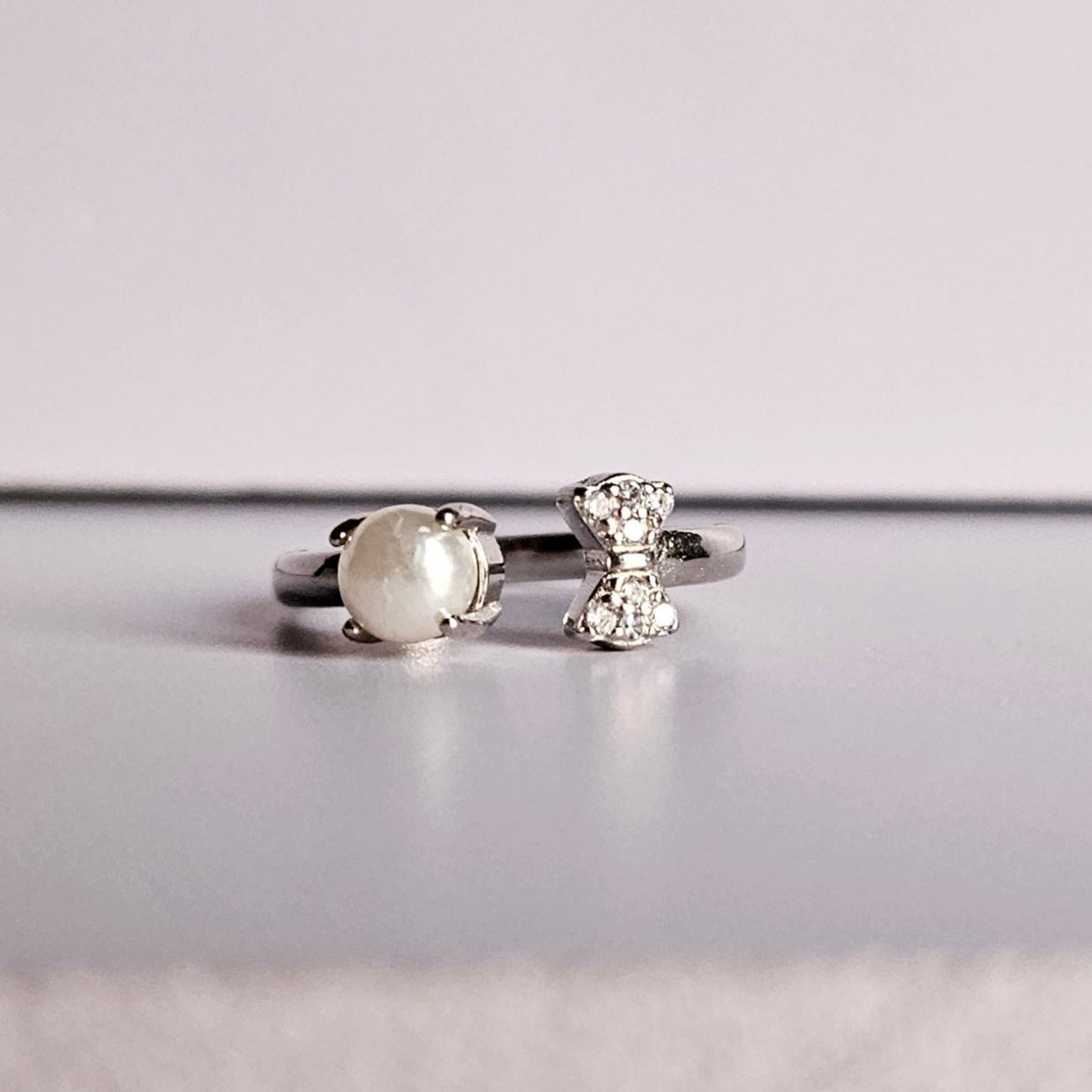 Pearl Silver Ring