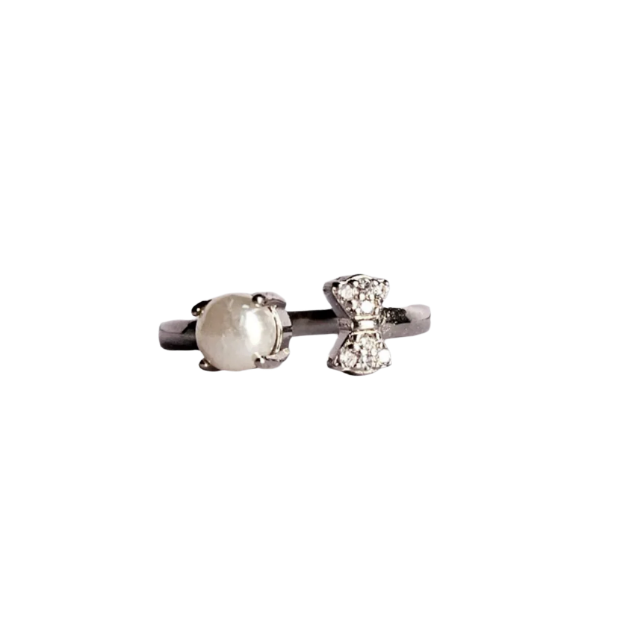 Pearl Silver Ring