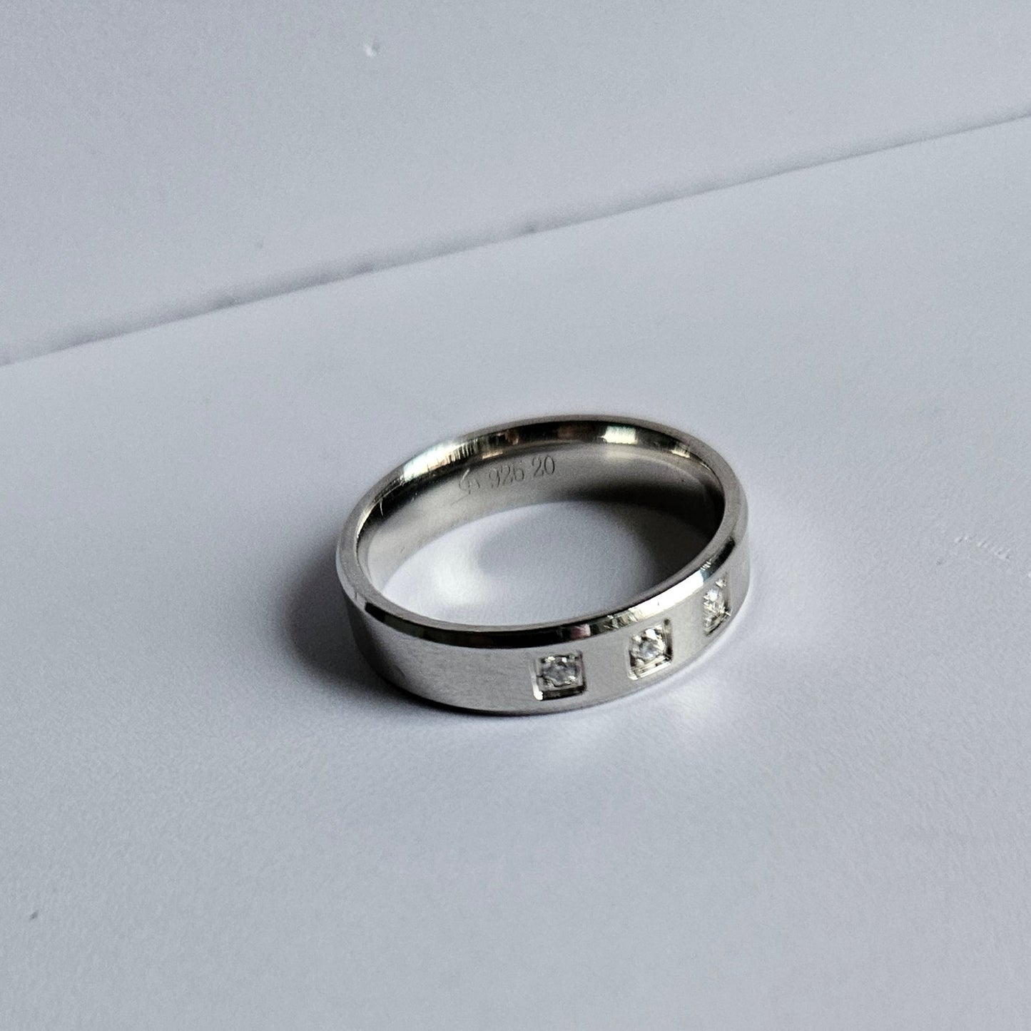 William Men's Silver Ring