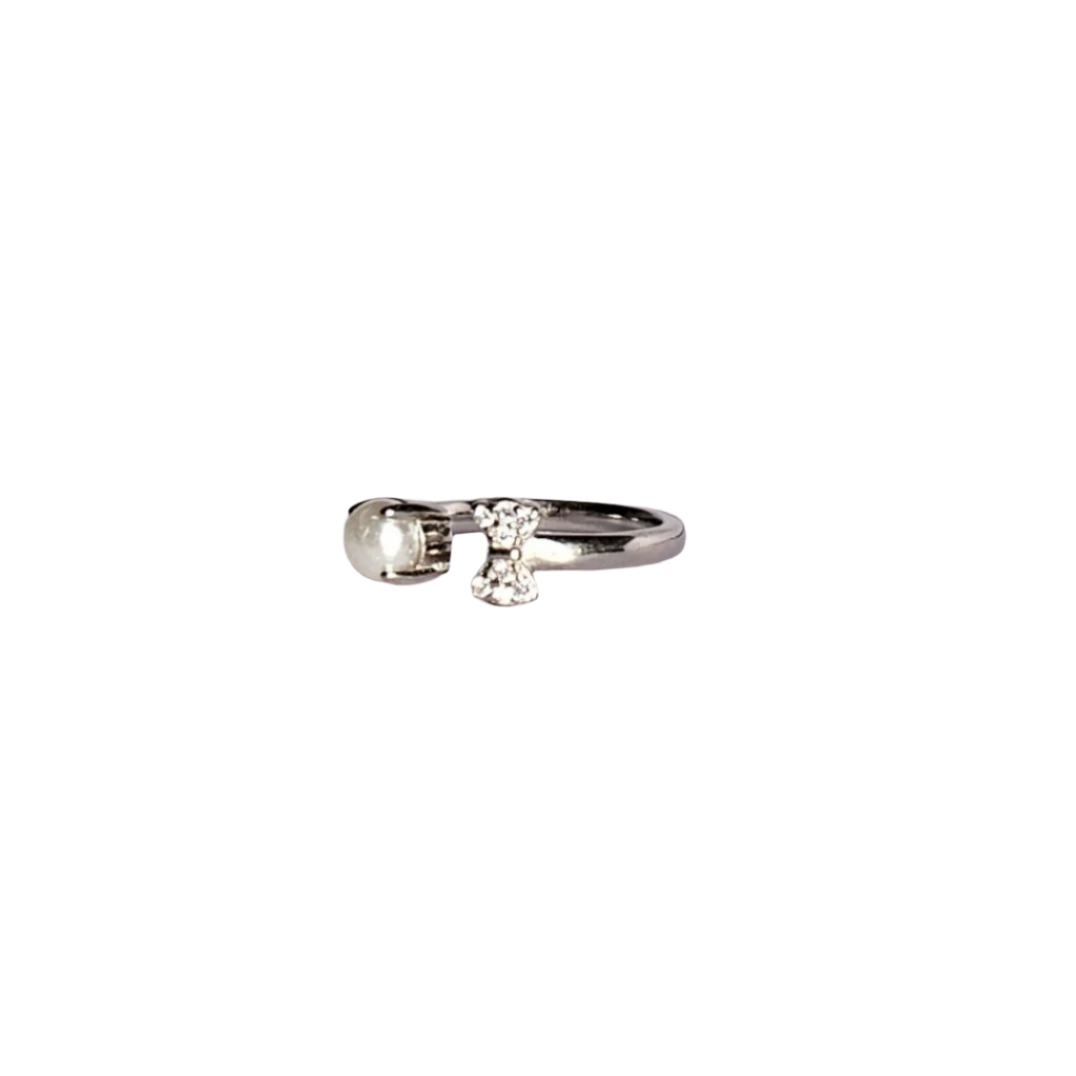 Pearl Silver Ring