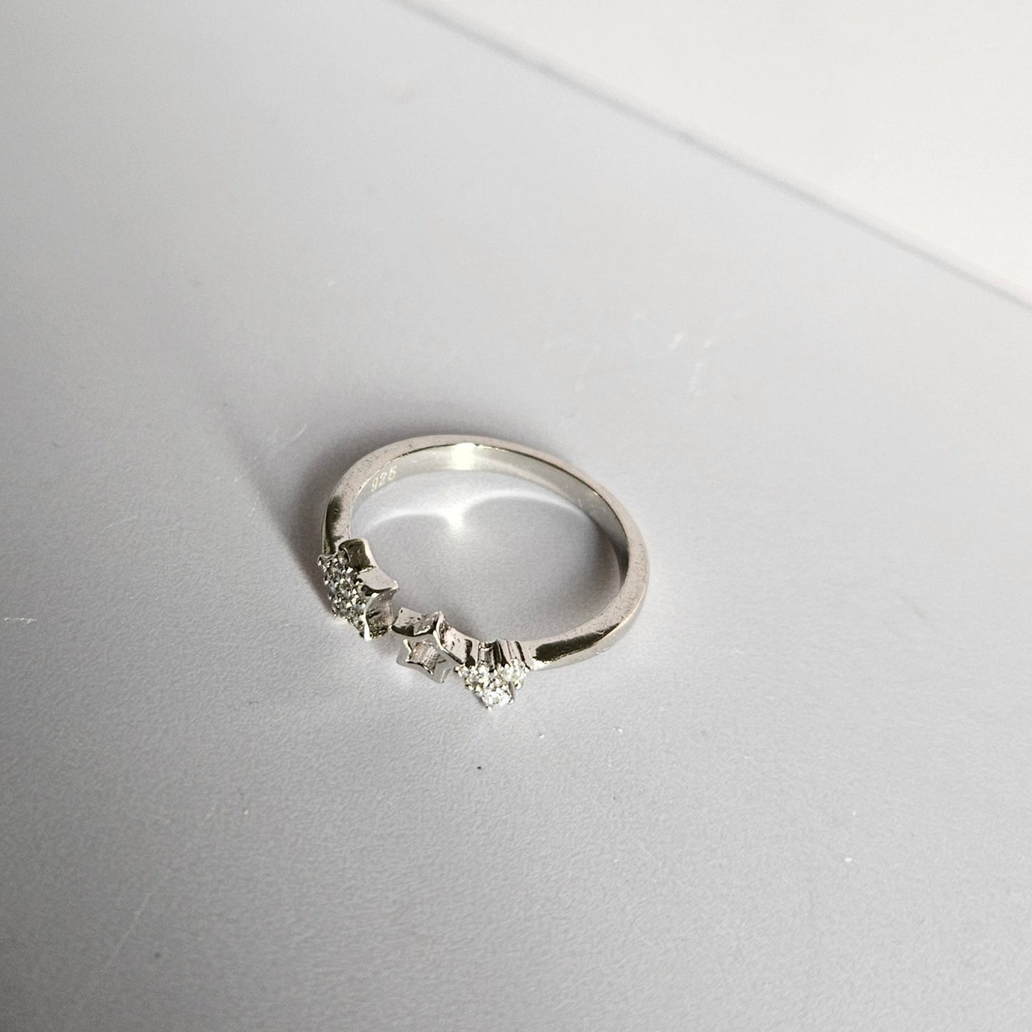 Antarus Silver Star Ring