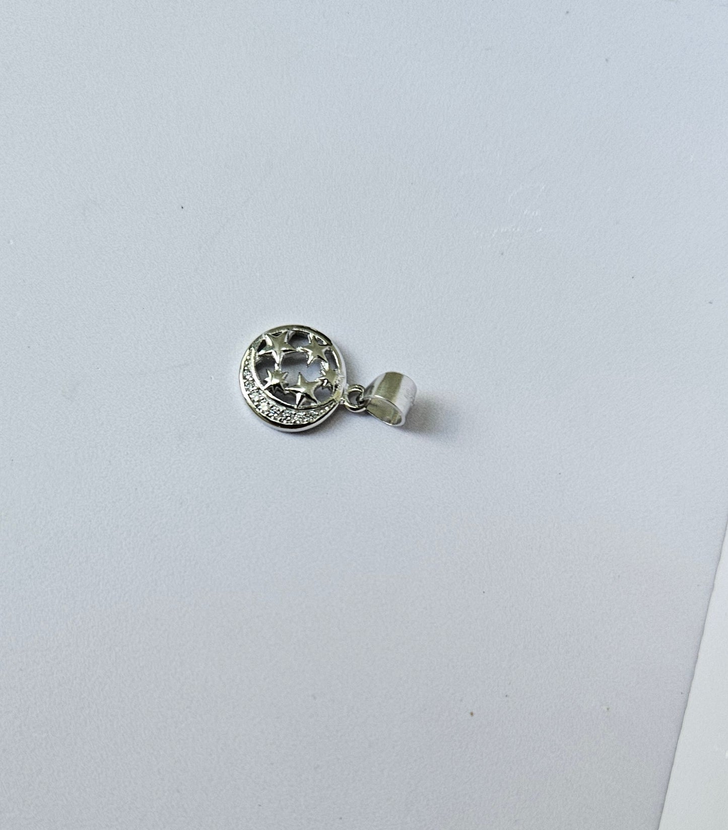 Starburst Silver Pendant