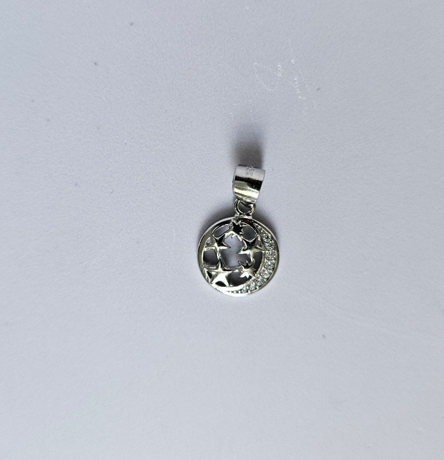 Starburst Silver Pendant