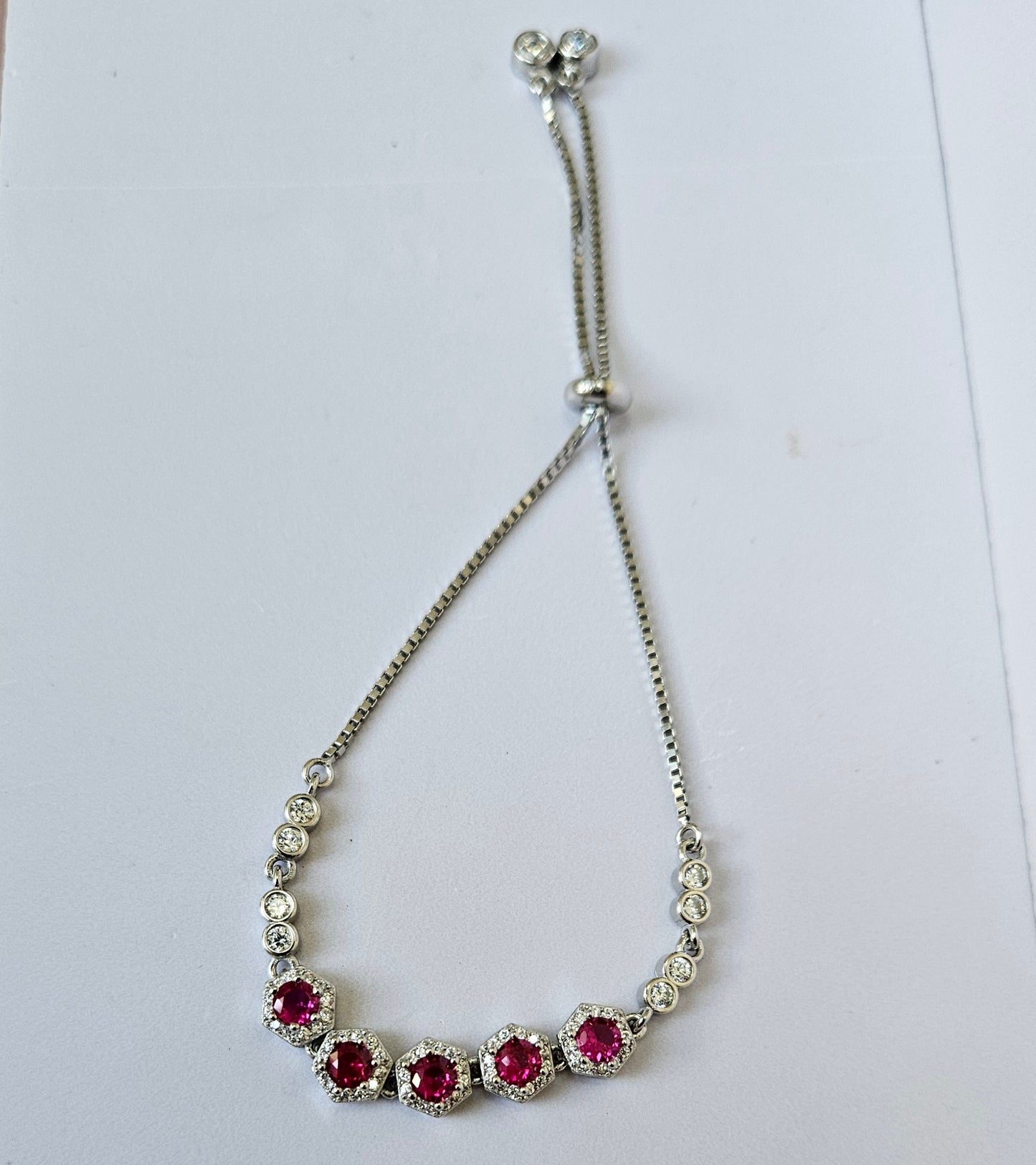 Hexa Silver Bracelet