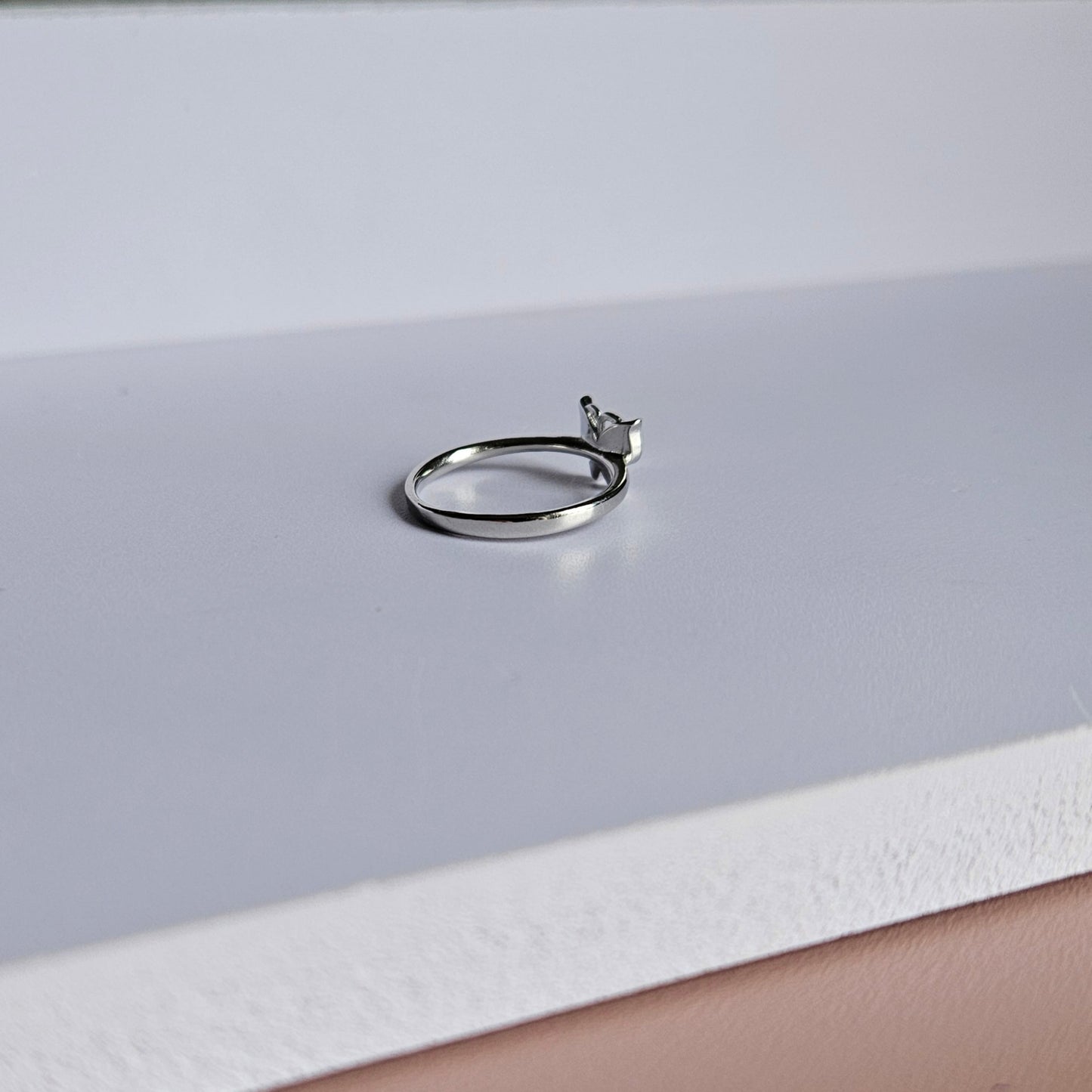 Butterfly Solid Silver Ring