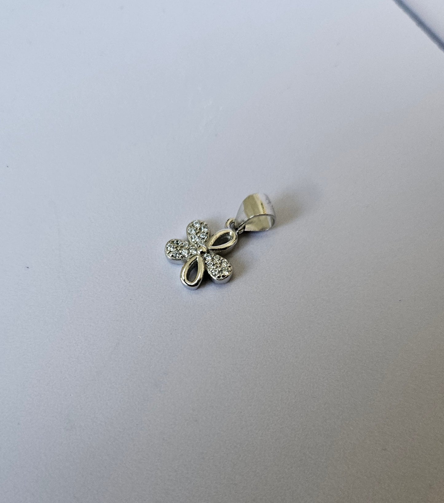 Flower Silver Pendant