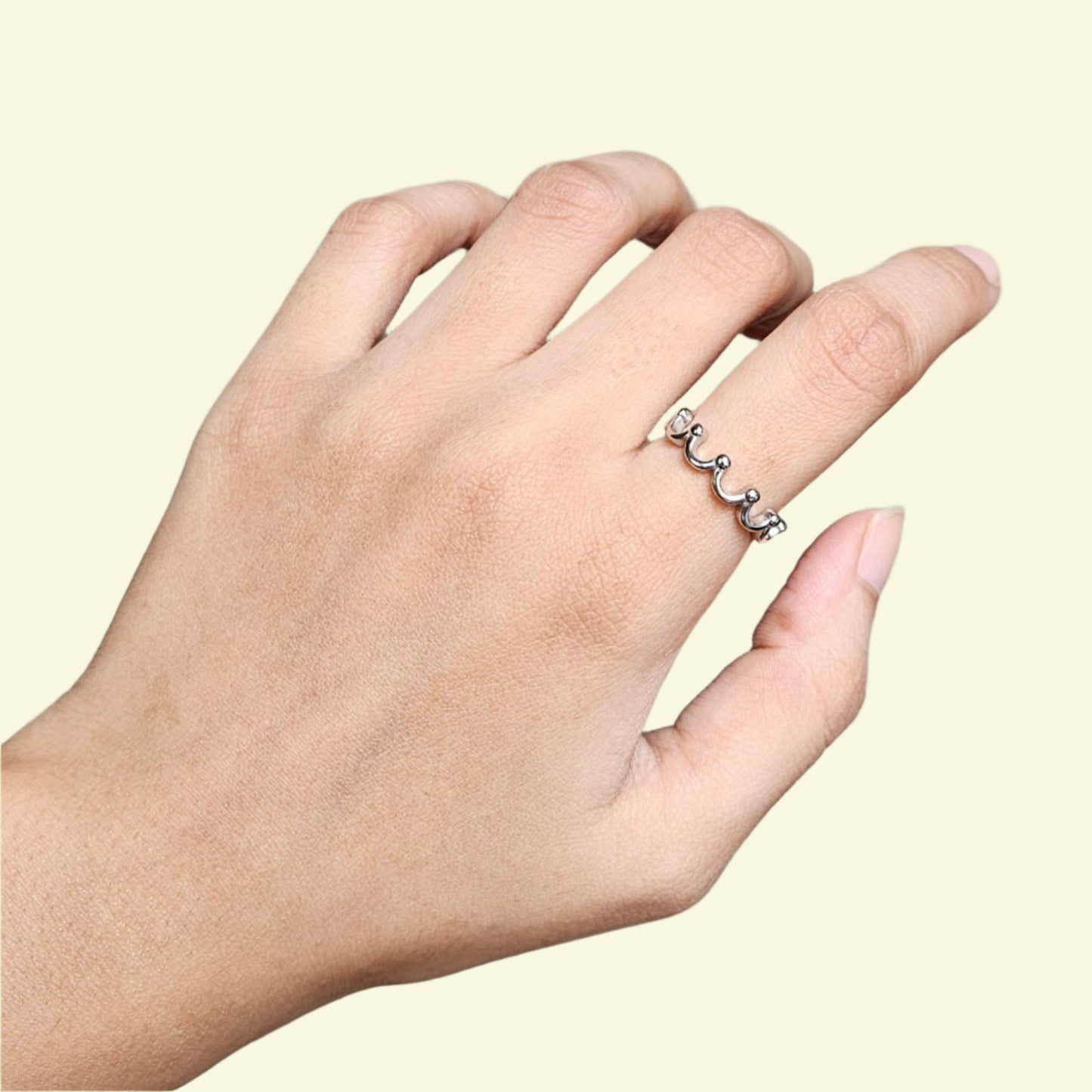 Erin Stackable Silver Ring