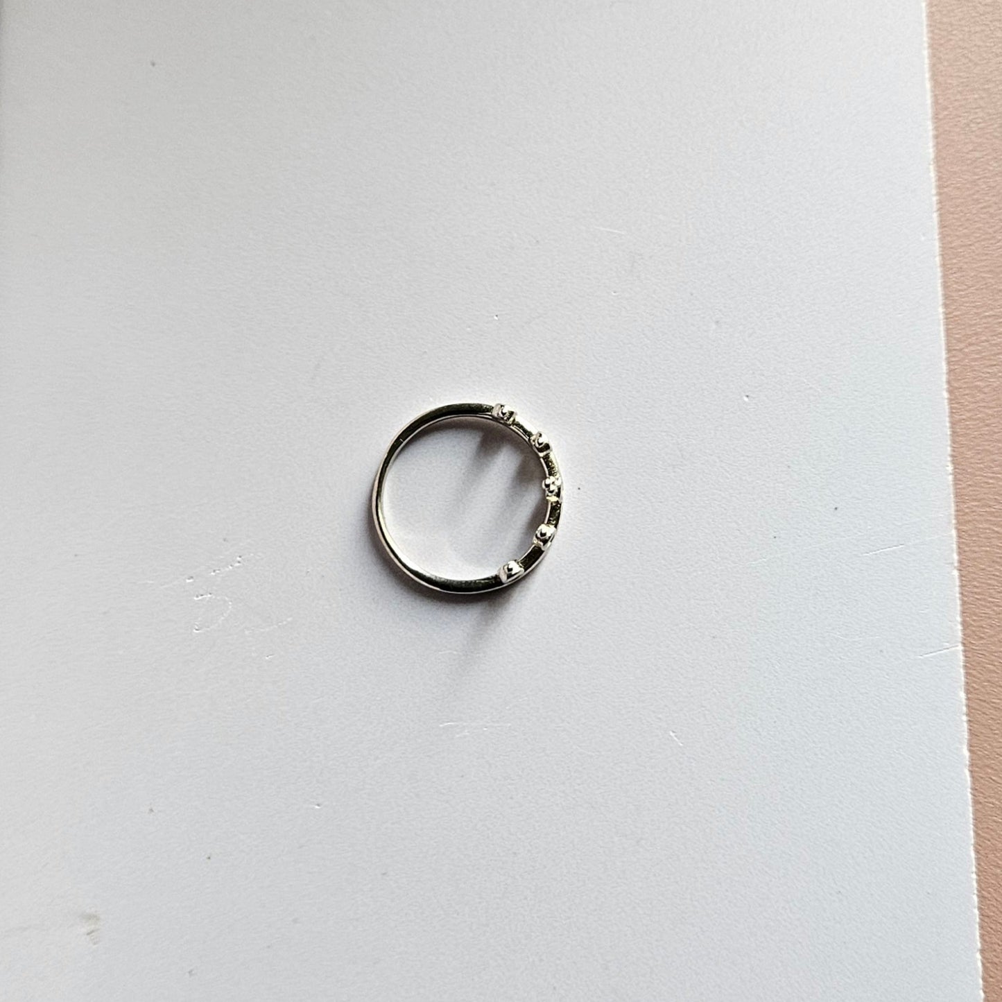 Princess Crown Silver Ring