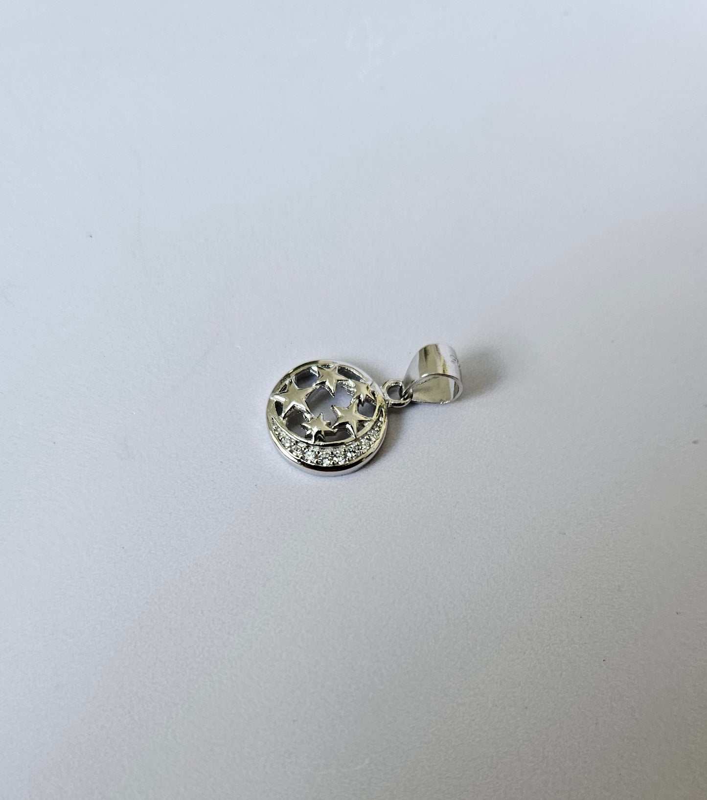 Starburst Silver Pendant