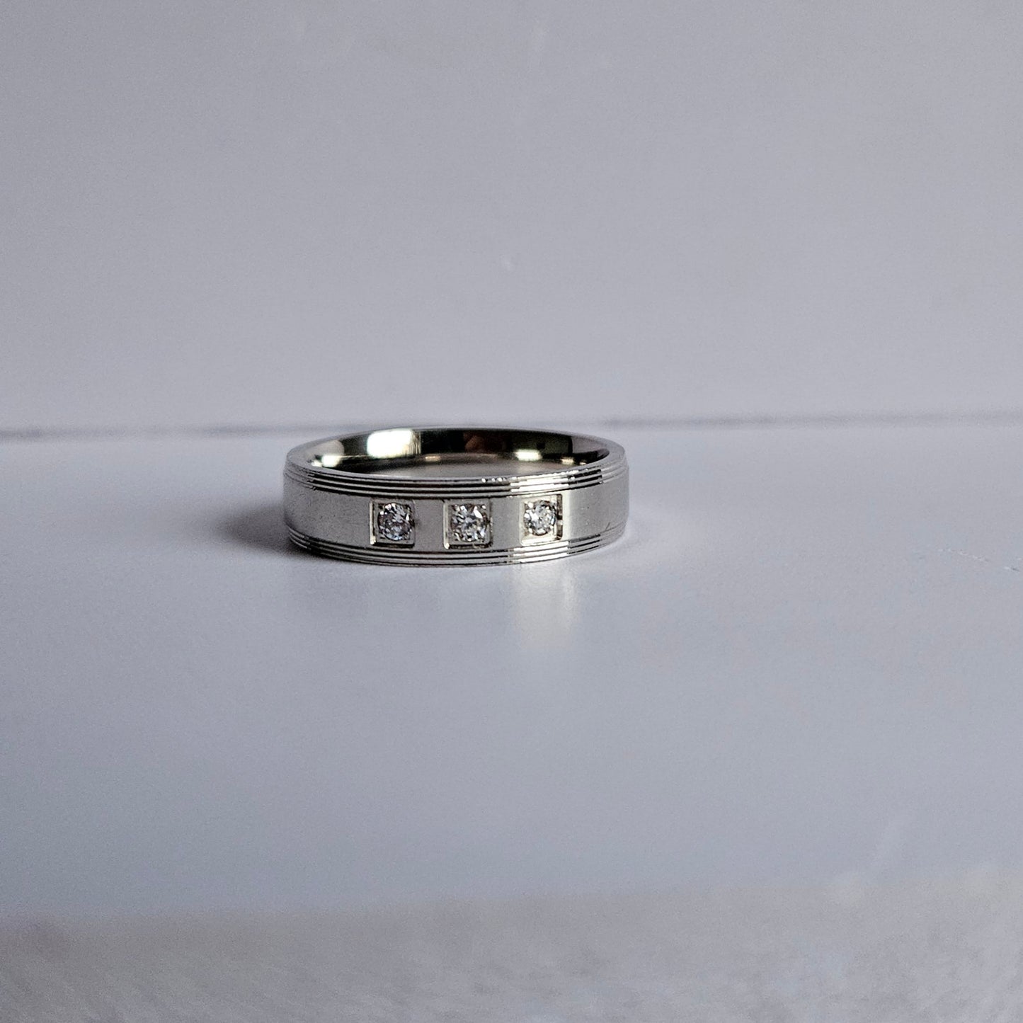 Jade Men's Silver Ring