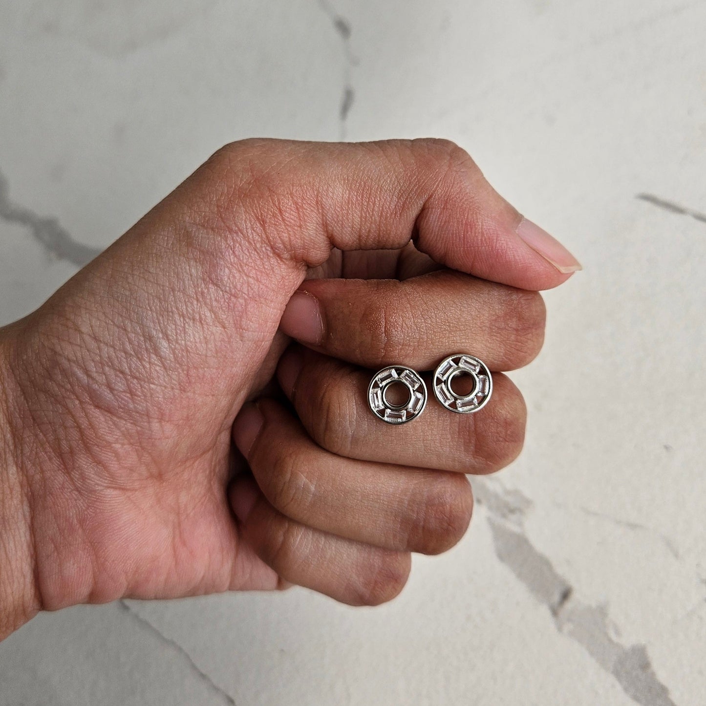 Julie Silver Earring