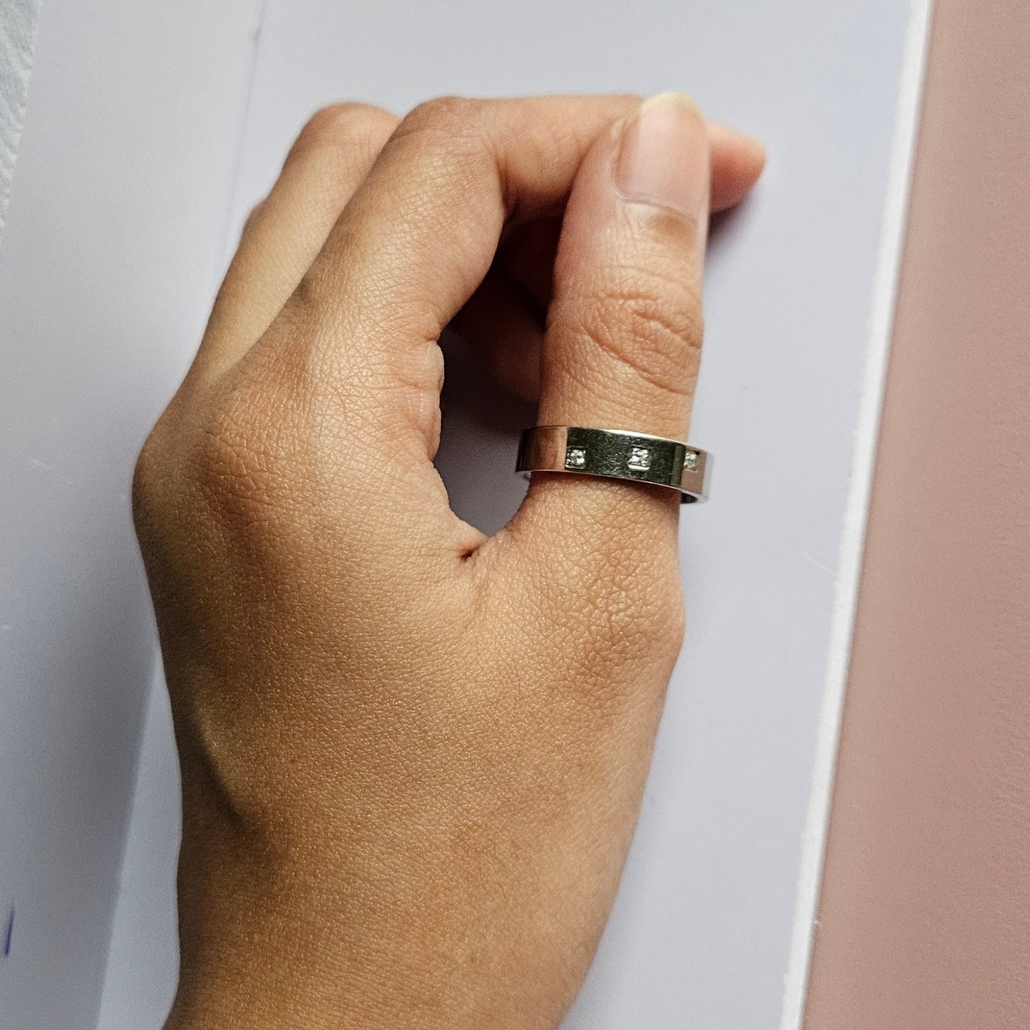 Triple Miracle Silver Ring