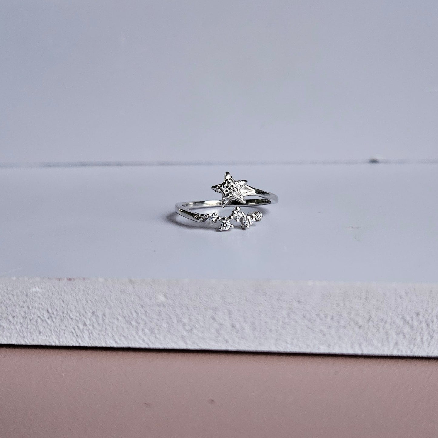 Constellation Silver Ring