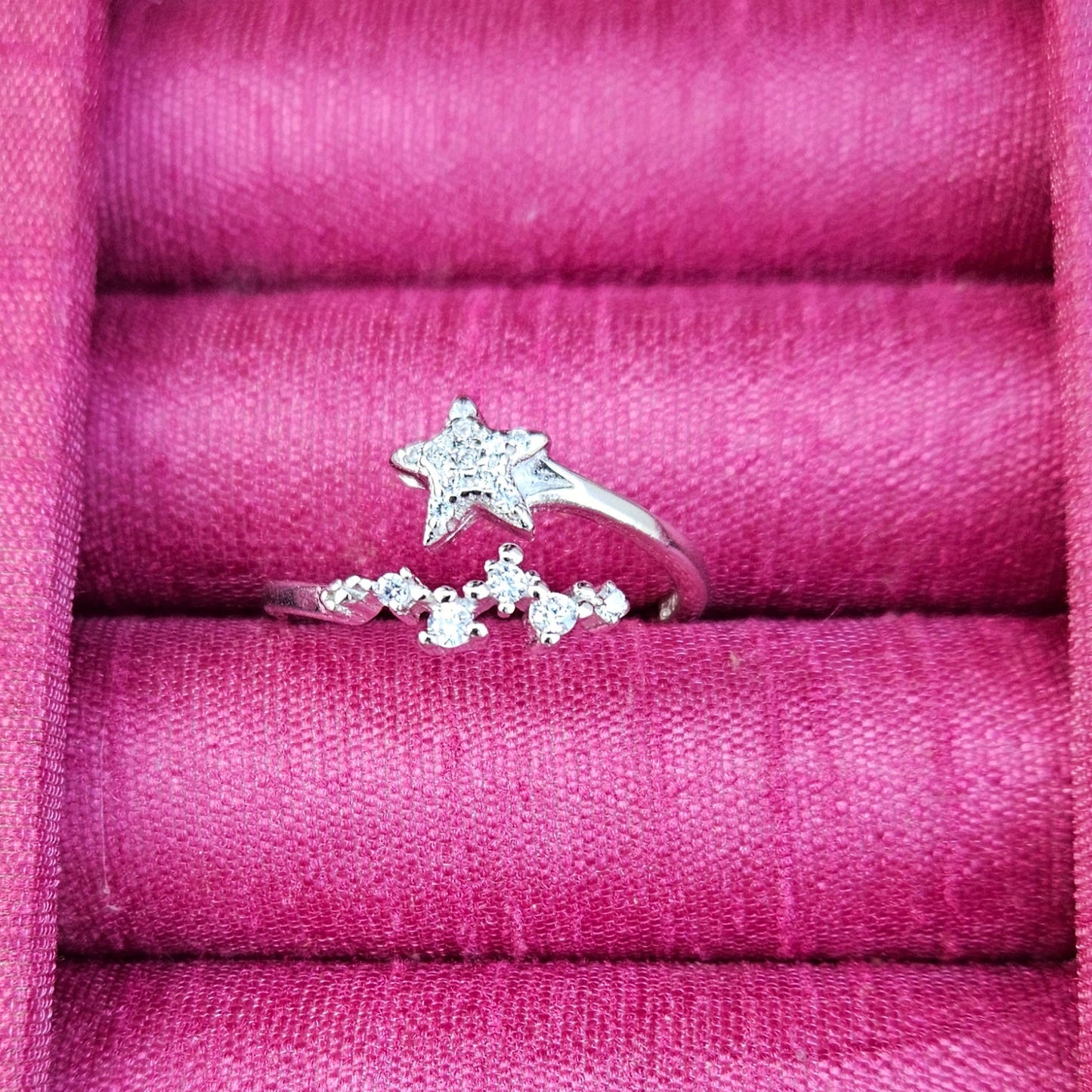 Constellation Silver Ring