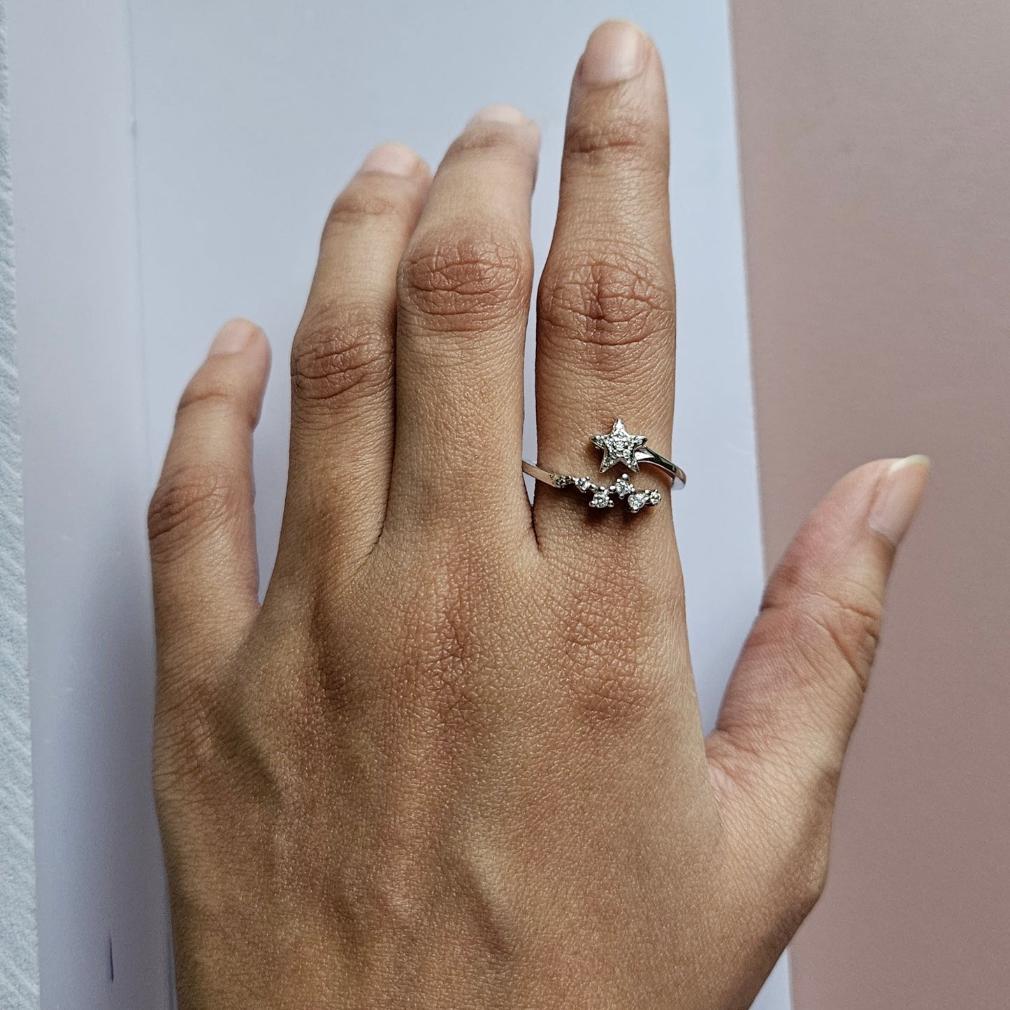 Constellation Silver Ring