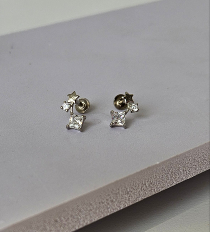 Noa Silver Earring