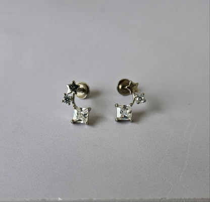 Noa Silver Earring