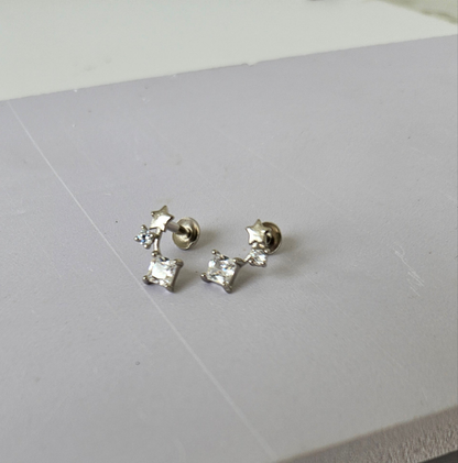 Noa Silver Earring