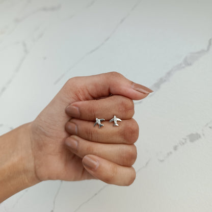 Wanderlust Airplane Earring
