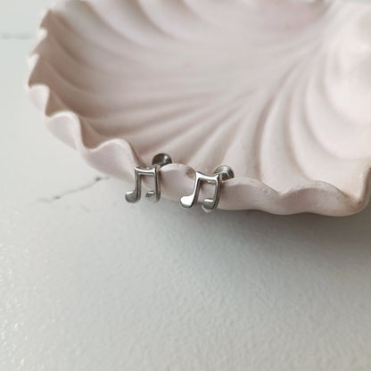 Music Note Earring