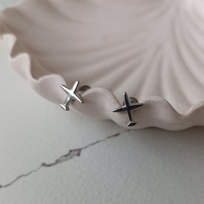 Voyager Airplane Earring