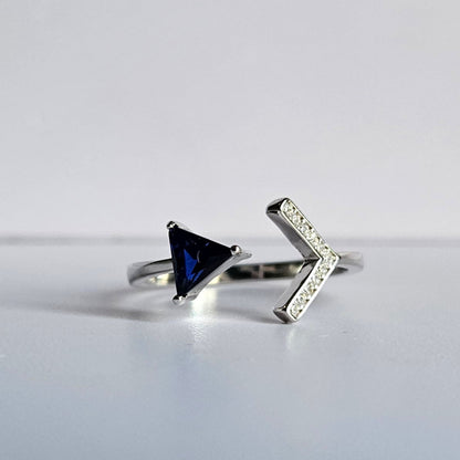 Into your Heart-Arrow Silver Ring