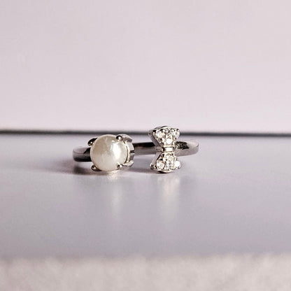 Pearl Silver Ring