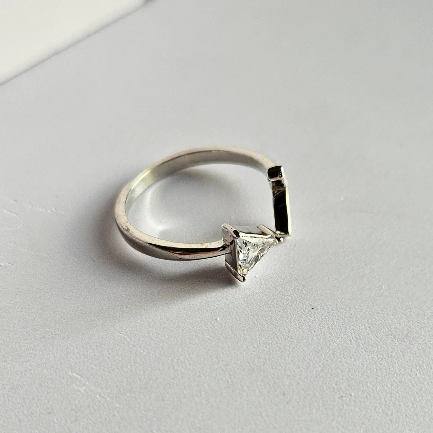 Into your Heart-Arrow Silver Ring