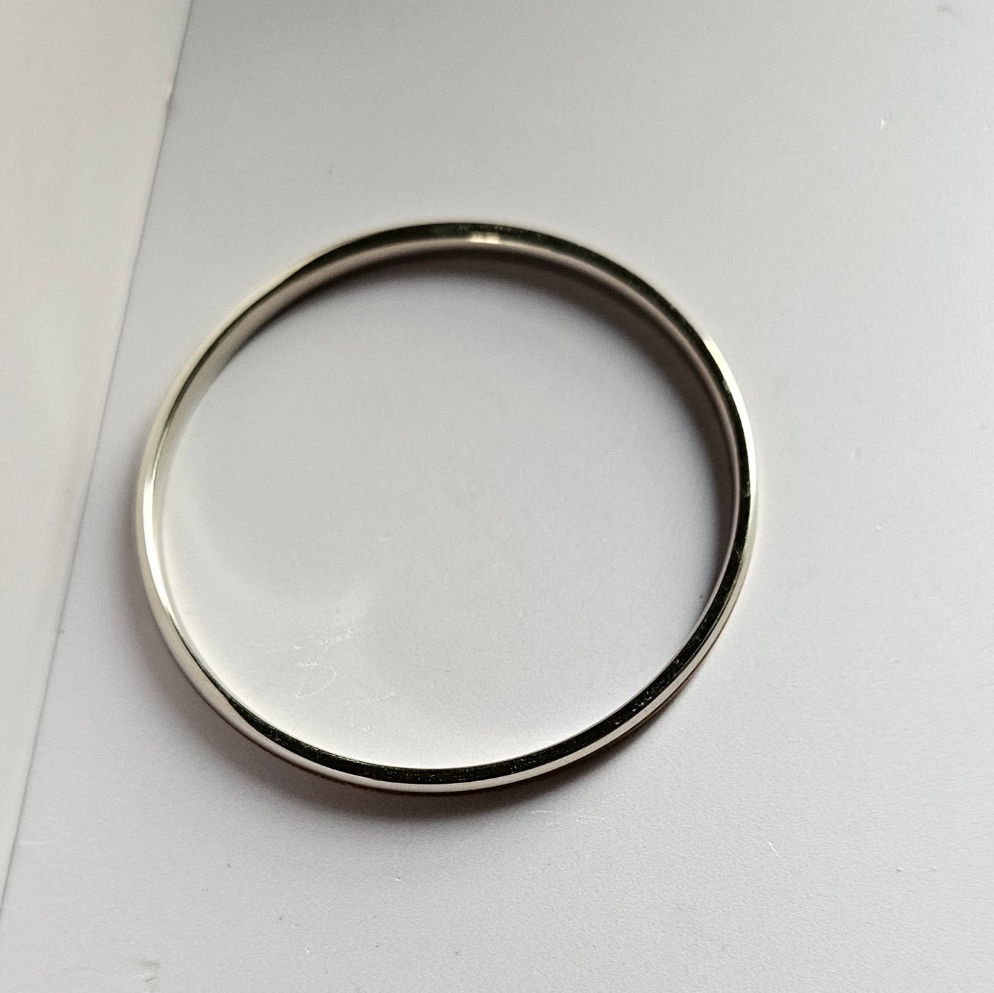 Plain golden stripe Silver Bracelet (Kaapu)