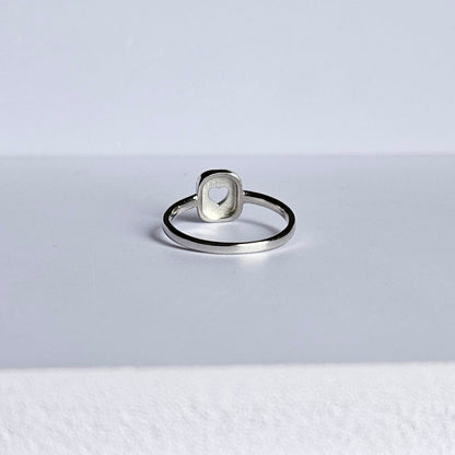 Love letter Silver Ring