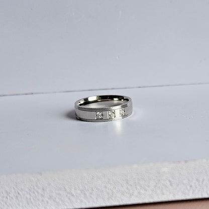 Jade Men's Silver Ring
