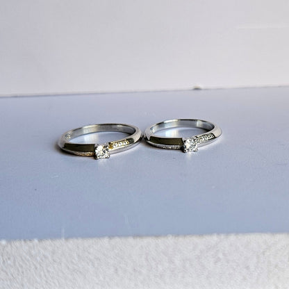 Lissy Solitaire Silver Ring