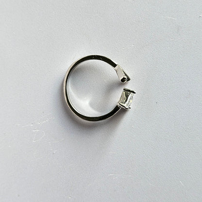 Into your Heart-Arrow Silver Ring