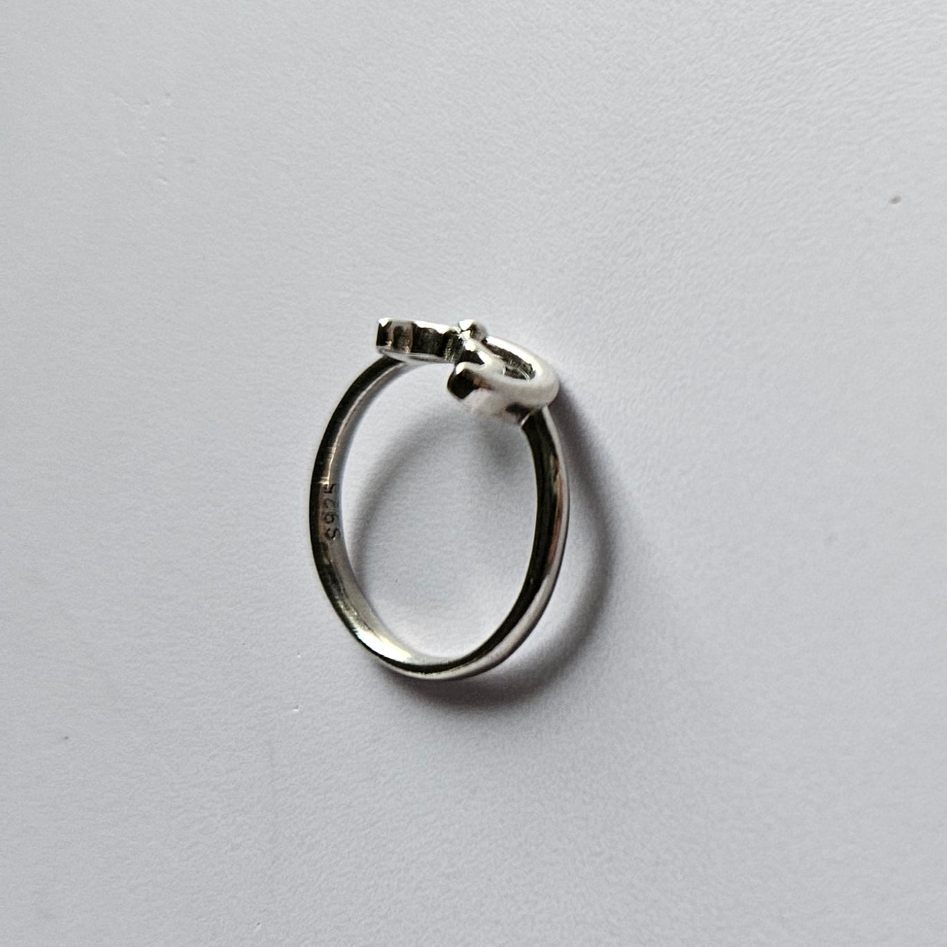 Crescent Silver Ring